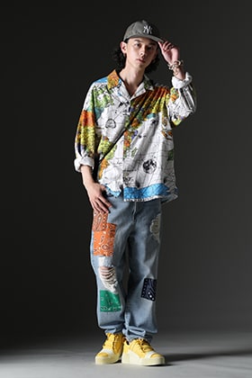 FASCINATE_THE R 2023SS Brands Mix Shirt Styling