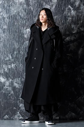 Yohji Yamamoto 20-21AW Practical Style with a Hooded Coat