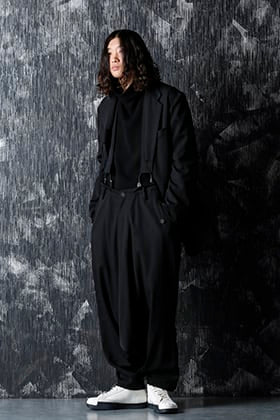 Yohji Yamamoto 20-21AW  タートルネックニットスタイル