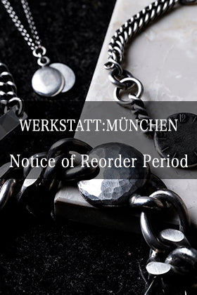 WERKSTATT:MÜNCHEN Notice of Reorder Period