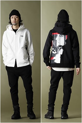 Y-3【GFX HOODIE】BLACK & WHITE Matching Outfits!!