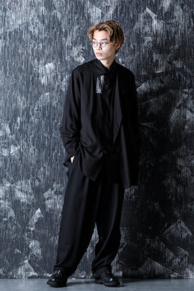 Yohji Yamamoto 21SS Left Double Tencel Blouse Style