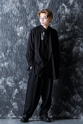 Yohji Yamamoto 21SS 左ダブルテンセル ブラウス スタイル