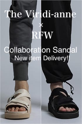 The Viridi-anne × RFW Collaboration Sandal Delivery!!