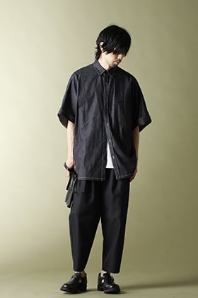 .LOGY Kyoto 21SS Ground Y Dolman Short Sleeves Big Shirt STYLE!!