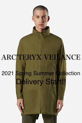 ARC'TERYX VEILANCE 2021SS Collection Delivery Start!!