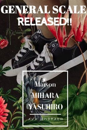 Maison MIHARAYASUHIRO's new sneaker line "General Scale" is now on sale!!