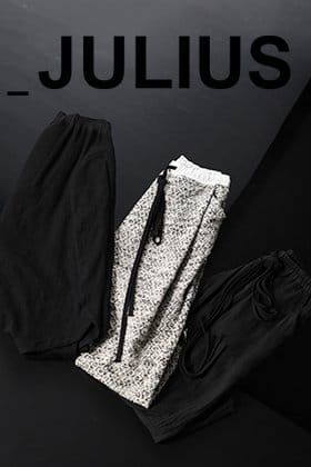 JULIUS 2021 Spring and Summer collection pants pickup blog