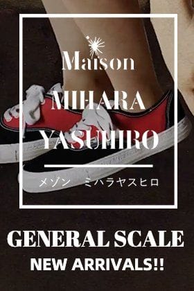 New sneakers from Maison MIHARAYASUHIRO "General Scale" are now in stock!!