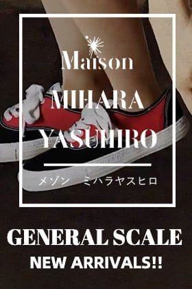 Maison MIHARAYASUHIRO「General Scale」より新作スニーカーが入荷しました!!