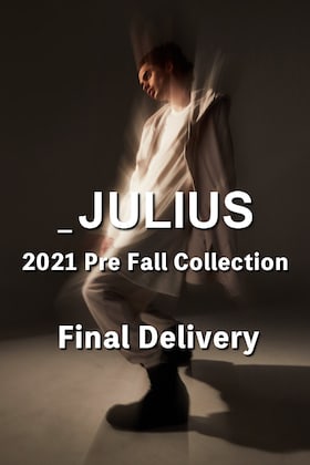 The final delivery from JULIUS 2021 PF collection is now available!!