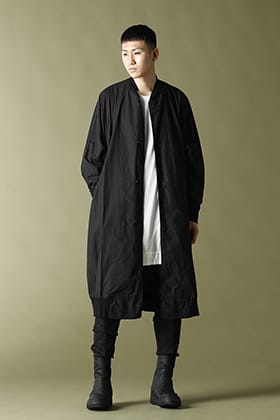 JULIUS 21PF Typewriter Bomber coat Style