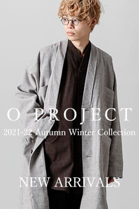 O project 21-22AW 最初の入荷がございました！