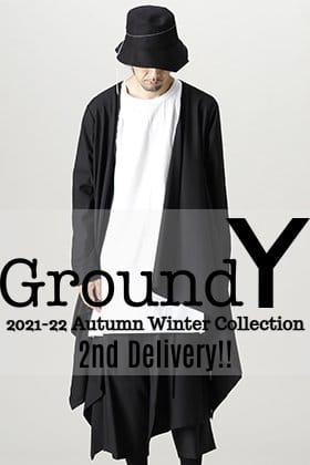 Ground Y 2021-22秋冬コレクションより第2弾目の入荷がございました！