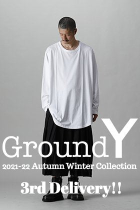 Now in stock is the 3rd edition from the Fall and Winter collection Ground Y 2021-22 !!