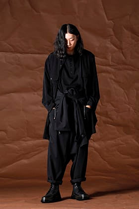Yohji Yamamoto 21-22AW Autumn Overalls Styling