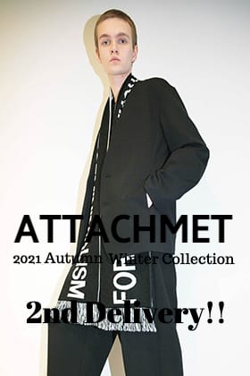 ATTACHMENT 2021-22秋冬コレクションより第2弾が到着しました！