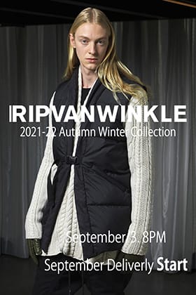 RIPVANWINKLE 21AW (Autumn/Winter) Collection September Delivery is now available!