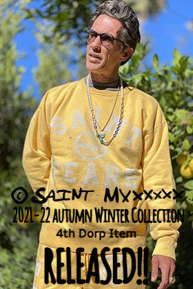From now on, SAINT MICHAEL 2021 -22 Fall and Winter Collection 4th Drop items will be sold at the same time in mail order and stores!!