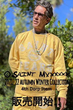 只今より SAINT MICHAEL(セントマイケル) 2021-22秋冬コレクション 4th Dropアイテムを通販・店舗にて同時販売開始!!