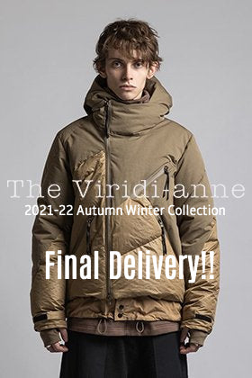 The Viridi-anne 2021-22秋冬コレクションより今期最後の入荷がございました！