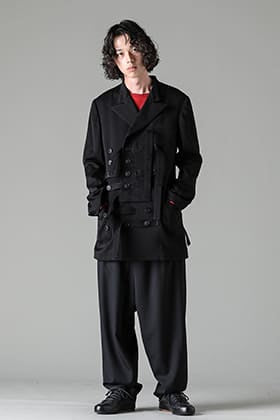 Yohji Yamamoto 2023-24AW Belted Jacket Style