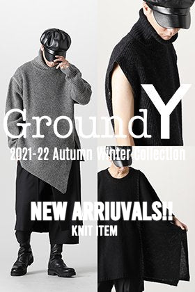 Ground Y 2021-22秋冬コレクションより新作ニットが入荷！