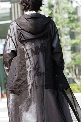 B Yohji Yamamoto 19SS See-through Coat Style