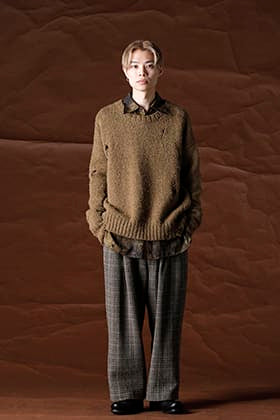 UMA WANG x ZIGGY CHEN 21-22AW  Pullover knitwear styles