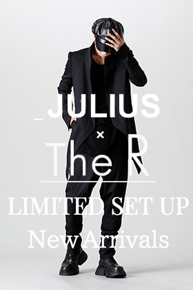 The R10周年記念 JULIUS × The R 別注セットアップが入荷しました!!