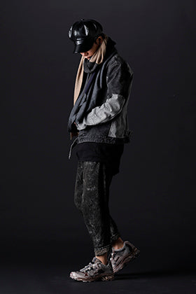 The Viridi-anne x D. HYGEN 22 SS Drop Crotch Denim Pants Styling