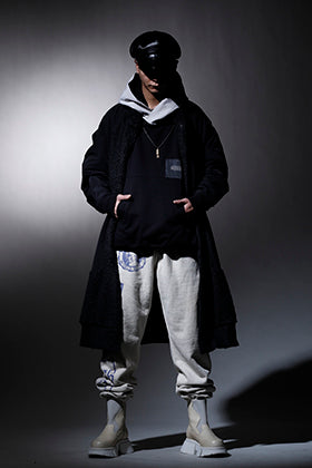 SAINT MICHAEL × JULIUS monotone street mode mix styling