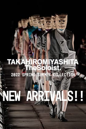 TAKAHIROMIYASHITATheSoloist. Now in stock is the first new delivery from the 22 SS collection.