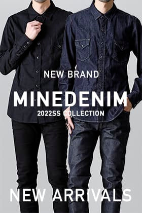 [Arrival information] We have received a long-awaited delivery from MINEDENIM, which is newly available at .LOGY Kyoto.