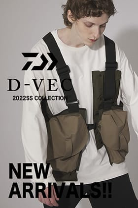 [入荷情報] D-VECより2022SSコレクションの新作が入荷！