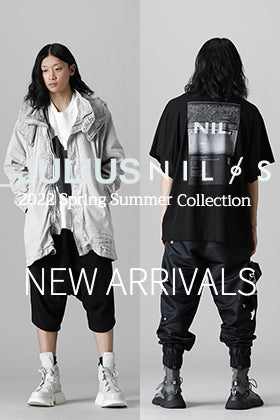 [Arrival Information] New items from JULIUS & NILøS 2022 SS collection.