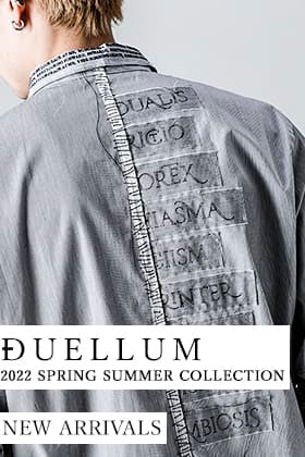 [Arrival information] New Arrivals from DUELLUM 22SS Collection!