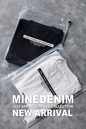 [Arrival Information] New 22 SS collection from MINEDENIM is now in stock.