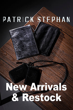 [Arrival Information] A new product from PATRICK STEPHAN, which is available at .LOGY Kyoto and The R (Minamihorie) stores, has arrived!