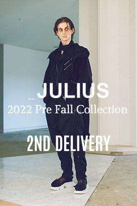 [Arrival information] The second delivery from JULIUS 2022 PF collection is now in stock!