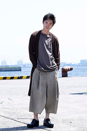 DEVOA 22SS Long Cardigan Styling