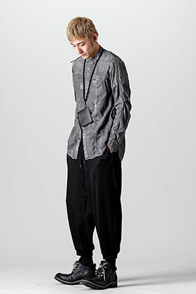 The Viridi-anne × ATTACHMENT Paper Processed Shirt Relaxed Style!
