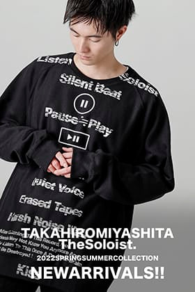 [Arrival information] TAKAHIROMIYASHITATheSoloist. New arrivals in stock from the 22 SS collection.