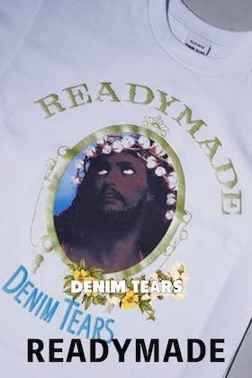 DENIM TEARS × READYMADE collaboration T-shirts are available now!