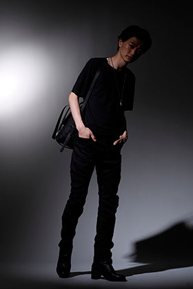 The R 2022SS Brand Mix Slim Silhouette Black Styling