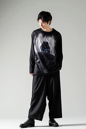 Yohji Yamamoto 22-23AW Print Long Sleeve Style