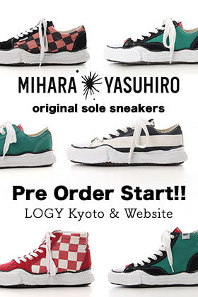 MIHARA YASUHIRO Sneakers Pre order Start!