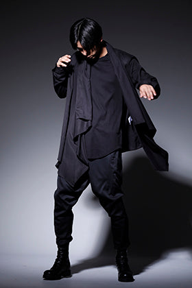 JULIUS 2022-23AW Covered Shirt Styling.