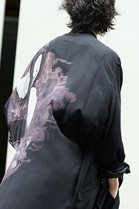 Yohji Yamamoto Purple Insert color Style