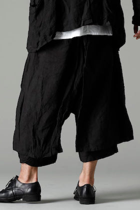 GARMENT REPRODUCTION OF WORKERS 22-23AW : New Wrap Pant Style